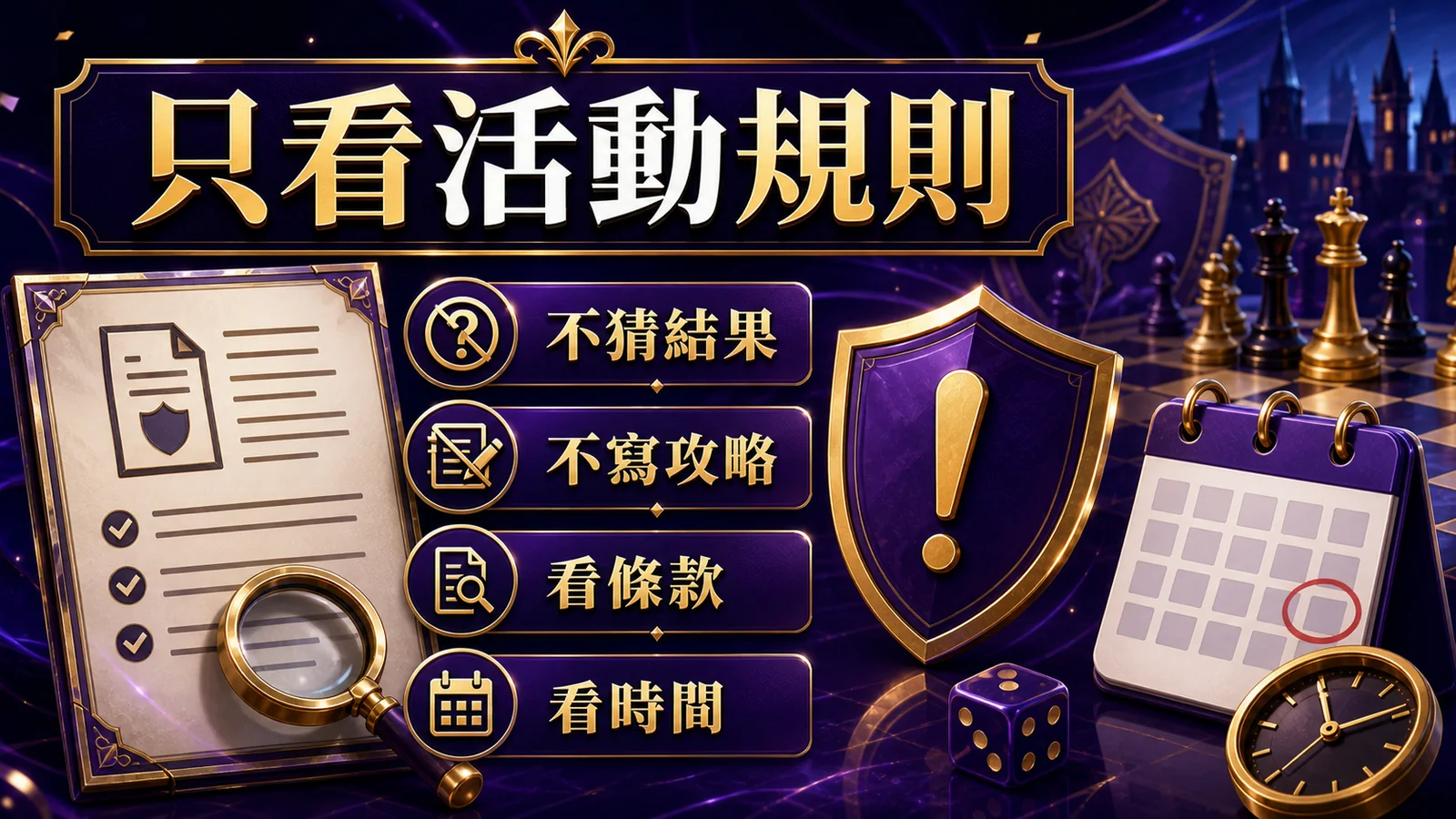 巴風特活動只看規則，不猜結果不寫攻略