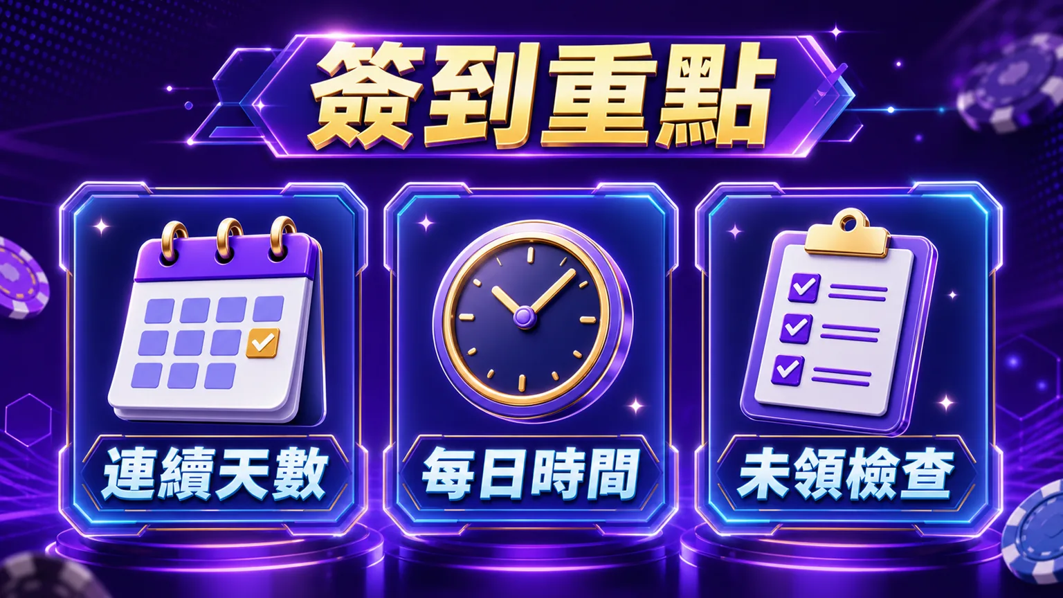洛克娛樂城七日簽到連續天數每日時間未領檢查