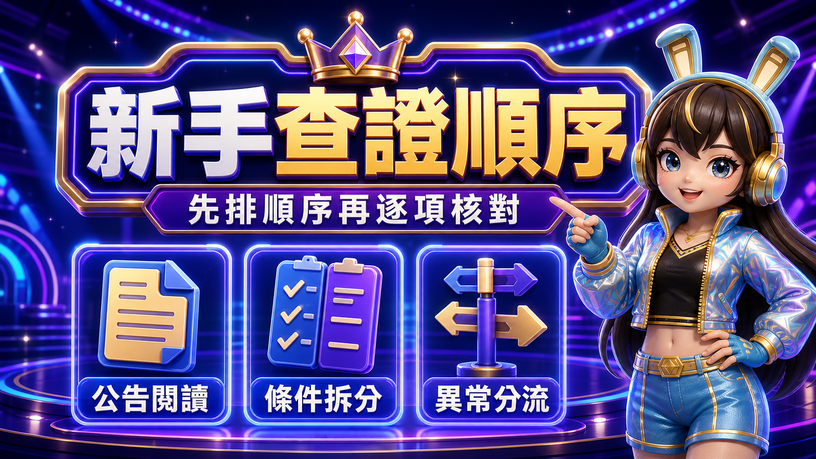 新手活動先看什麼?公告、資格與步驟核對順序